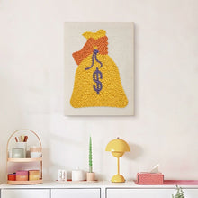 Load image into Gallery viewer, Punch Needle Kit with frame - Golden Fortune