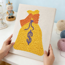 Load image into Gallery viewer, Punch Needle Kit with frame - Golden Fortune