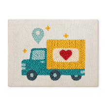Load image into Gallery viewer, Punch Needle Kit with frame - Delivery of Love Figured'Art