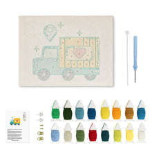 Load image into Gallery viewer, Punch Needle Kit with frame - Delivery of Love