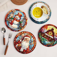 Load image into Gallery viewer, Paint by numbers 20cm Placemats (6 pieces) - Creative Christmas Gift