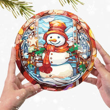 Load image into Gallery viewer, Paint by numbers 20cm Placemats (6 pieces) - Creative Christmas Gift