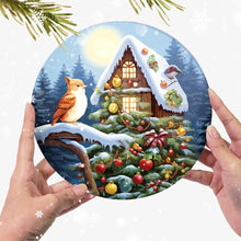 Load image into Gallery viewer, Paint by numbers 20cm Placemats (4 pieces) - Holiday and Nature