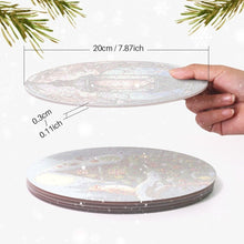 Load image into Gallery viewer, Paint by numbers 20cm Placemats (4 pieces) - Holiday and Nature