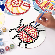 Load image into Gallery viewer, Paint by numbers 20cm Placemats (6 pieces) - Decorative Geometric Pattern