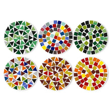 Load image into Gallery viewer, Paint by numbers 20cm Placemats (6 pieces) - Modern Geometric