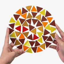 Load image into Gallery viewer, Paint by numbers 20cm Placemats (6 pieces) - Modern Geometric