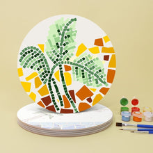 Load image into Gallery viewer, Paint by numbers 20cm Placemats (6 pieces) - Botanical and Nature