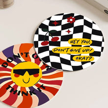Load image into Gallery viewer, Paint by numbers 20cm Placemats (6 pieces) - Motivational Quote