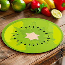 Load image into Gallery viewer, Paint by numbers 20cm Placemats (6 pieces) - Colourful Fruit Slice