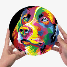 Load image into Gallery viewer, Paint by numbers 20cm Placemats (6 pieces) - Pop Art Animal