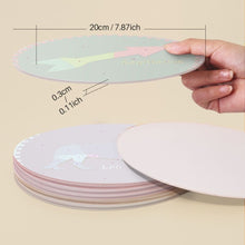Load image into Gallery viewer, Paint by numbers 20cm Placemats (12 pieces) - Zodiac Signs Series 3