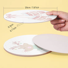 Load image into Gallery viewer, Paint by numbers 20cm Placemats (4 pieces) - Christmas Theme 1