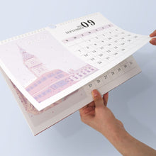 Load image into Gallery viewer, Paint by Numbers Calendar 2026 - Famous Landmarks