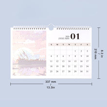 Load image into Gallery viewer, Paint by Numbers Calendar 2026 - Famous Landmarks