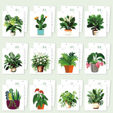 Load image into Gallery viewer, Paint by Numbers Calendar 2026 - Potted Houseplants
