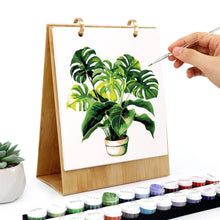 Load image into Gallery viewer, Paint by Numbers Calendar 2026 - Potted Houseplants