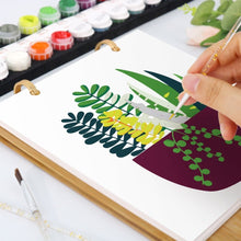 Load image into Gallery viewer, Paint by Numbers Calendar 2026 - Potted Houseplants