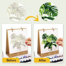 Load image into Gallery viewer, Paint by Numbers Calendar 2026 - Potted Houseplants