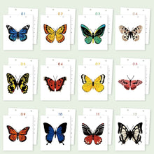 Load image into Gallery viewer, Paint by Numbers Calendar 2026 - Colorful Butterflies