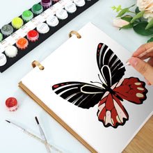 Load image into Gallery viewer, Paint by Numbers Calendar 2026 - Colorful Butterflies