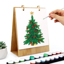 Load image into Gallery viewer, Paint by Numbers Calendar 2026 - Christmas Classics Icons
