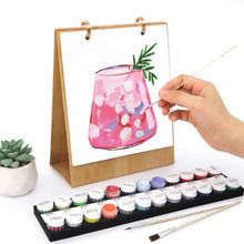 Load image into Gallery viewer, Paint by Numbers Calendar 2026 - Cocktail Drinks
