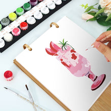 Load image into Gallery viewer, Paint by Numbers Calendar 2026 - Cocktail Drinks