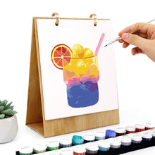 Load image into Gallery viewer, Paint by Numbers Calendar 2026 - Cocktail Drinks