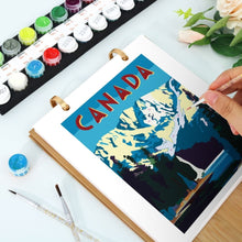 Load image into Gallery viewer, Paint by Numbers Calendar 2026 - World Travel