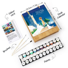 Load image into Gallery viewer, Paint by Numbers Calendar 2026 - World Travel