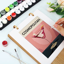 Load image into Gallery viewer, Paint by Numbers Calendar 2026 - Classic Cocktails