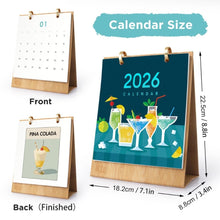 Load image into Gallery viewer, Paint by Numbers Calendar 2026 - Classic Cocktails