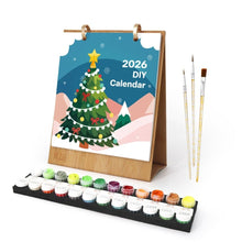 Load image into Gallery viewer, Paint by Numbers Calendar 2026 - Christmas Highlights Figured&#39;Art