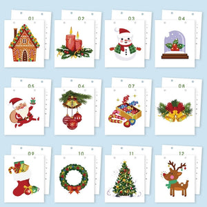 Paint by Numbers Calendar 2026 - Christmas Highlights