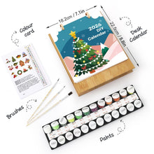 Load image into Gallery viewer, Paint by Numbers Calendar 2026 - Christmas Highlights