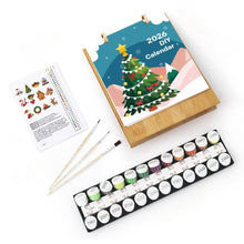 Load image into Gallery viewer, Paint by Numbers Calendar 2026 - Christmas Highlights