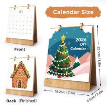 Load image into Gallery viewer, Paint by Numbers Calendar 2026 - Christmas Highlights