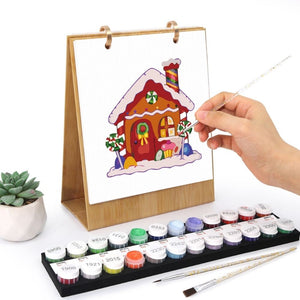 Paint by Numbers Calendar 2026 - Yuletide Icons