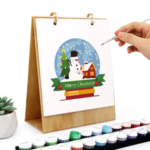 Load image into Gallery viewer, Paint by Numbers Calendar 2026 - Yuletide Icons