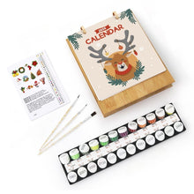 Load image into Gallery viewer, Paint by Numbers Calendar 2026 - Yuletide Icons