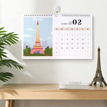 Load image into Gallery viewer, Paint by Numbers Calendar 2027 - Famous Landmarks