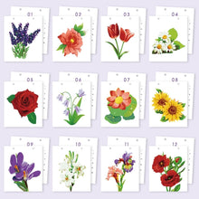 Load image into Gallery viewer, Paint by Numbers Calendar 2027 - Seasonal Flowers