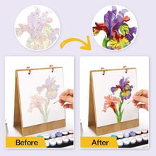 Load image into Gallery viewer, Paint by Numbers Calendar 2027 - Seasonal Flowers