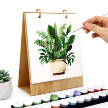 Load image into Gallery viewer, Paint by Numbers Calendar 2027 - Potted Plants