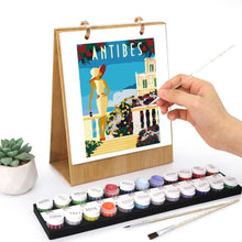 Load image into Gallery viewer, Paint by Numbers Calendar 2027 - World Travels