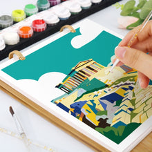 Load image into Gallery viewer, Paint by Numbers Calendar 2027 - Iconic Landmarks