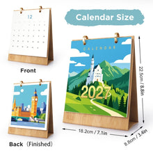 Load image into Gallery viewer, Paint by Numbers Calendar 2027 - Iconic Landmarks