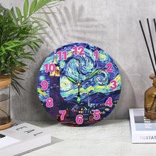 Load image into Gallery viewer, Paint by Numbers Clock - Starry Night