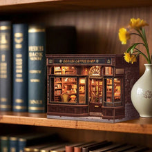 Load image into Gallery viewer, Miniature House - Corner Coffee Shop